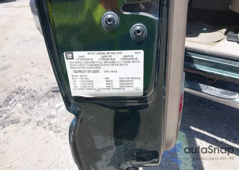 2003 Chevrolet Silverado 2500Hd Lt z USA, uszkodzony, nr VIN 1GCHK23113F123207